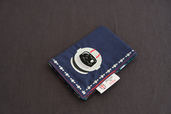 Space Cadet Embroidered (Cotton Fabric)