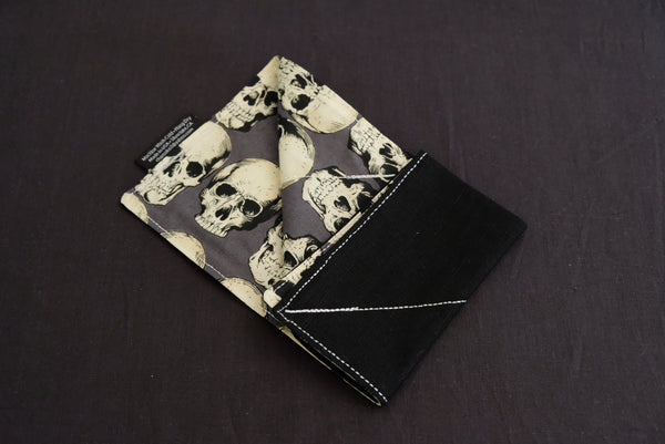 Dead Head Rock V.2 Embroidered Skull (Cotton-Linen Fabric)