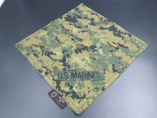 Marine  Digital Marpat Pattern Hanky (Cotton-Microfiber)