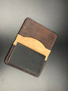 Small Moleskin Cover (Brown Leather-Blue Stitching)