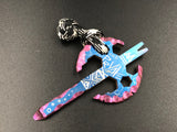 PryAxe (Blue and Pink Anodized Titanium)